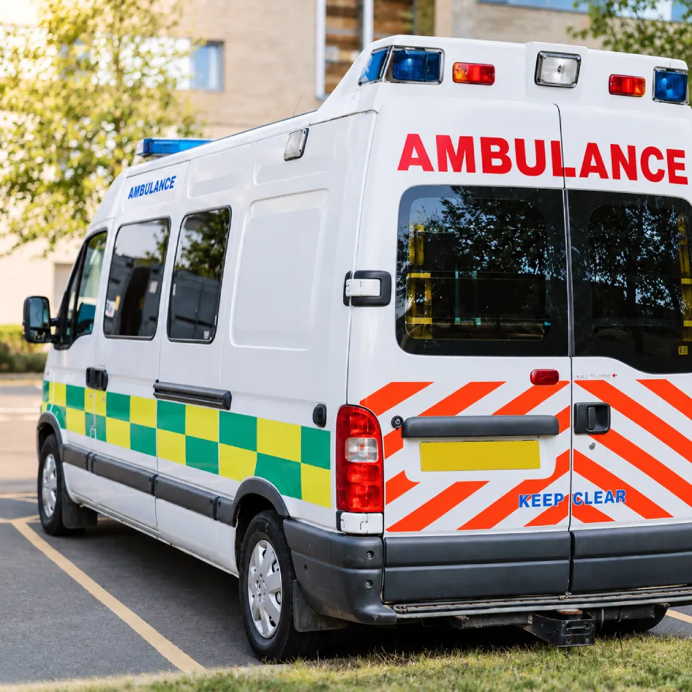 Emergency Life Support Ambulance